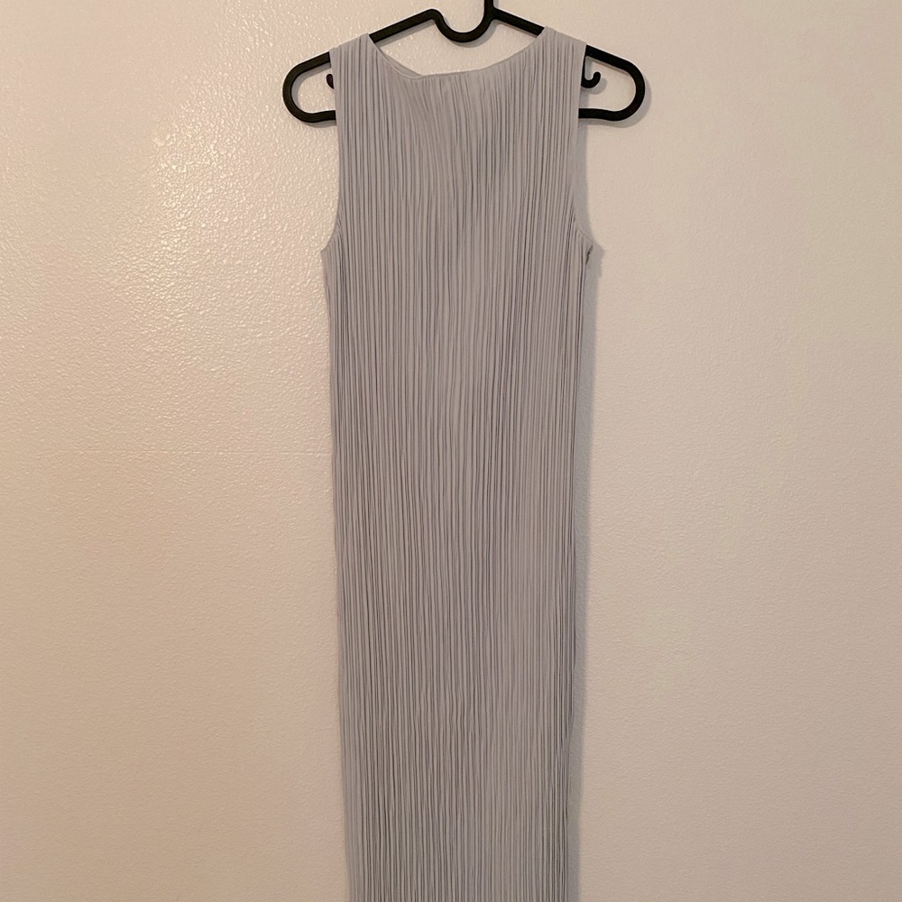 OUR SECOND NATURE PLEATED BOAT NECK DRESS